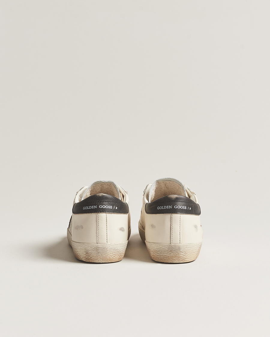 Heren | Golden Goose Deluxe Brand Super-Star Sneaker White/Black | Golden Goose | Deluxe Brand Super-Star Sneaker White/Black