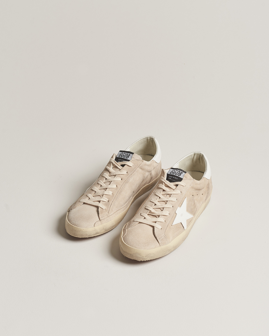 Heren | Sneakers | Golden Goose | Deluxe Brand Super-Star Sneaker Beige/White