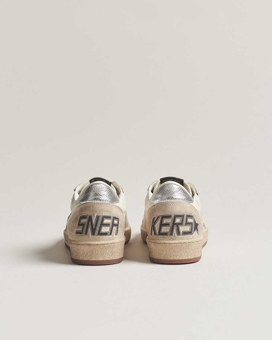 Heren | Golden Goose Deluxe Brand Ball Star Sneakers White/Beige | Golden Goose | Deluxe Brand Ball Star Sneakers White/Beige