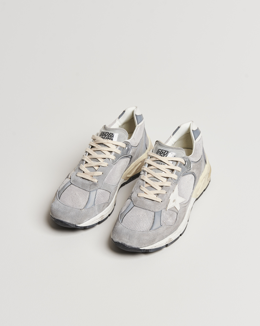 Heren | Golden Goose Deluxe Brand Running Dad Sneakers Grey Suede | Golden Goose | Deluxe Brand Running Dad Sneakers Grey Suede