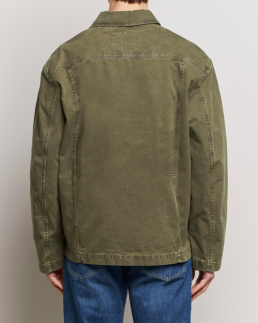 Heren | Jassen | Golden Goose | Deluxe Brand Garment Dyed Work Shirt Military Green