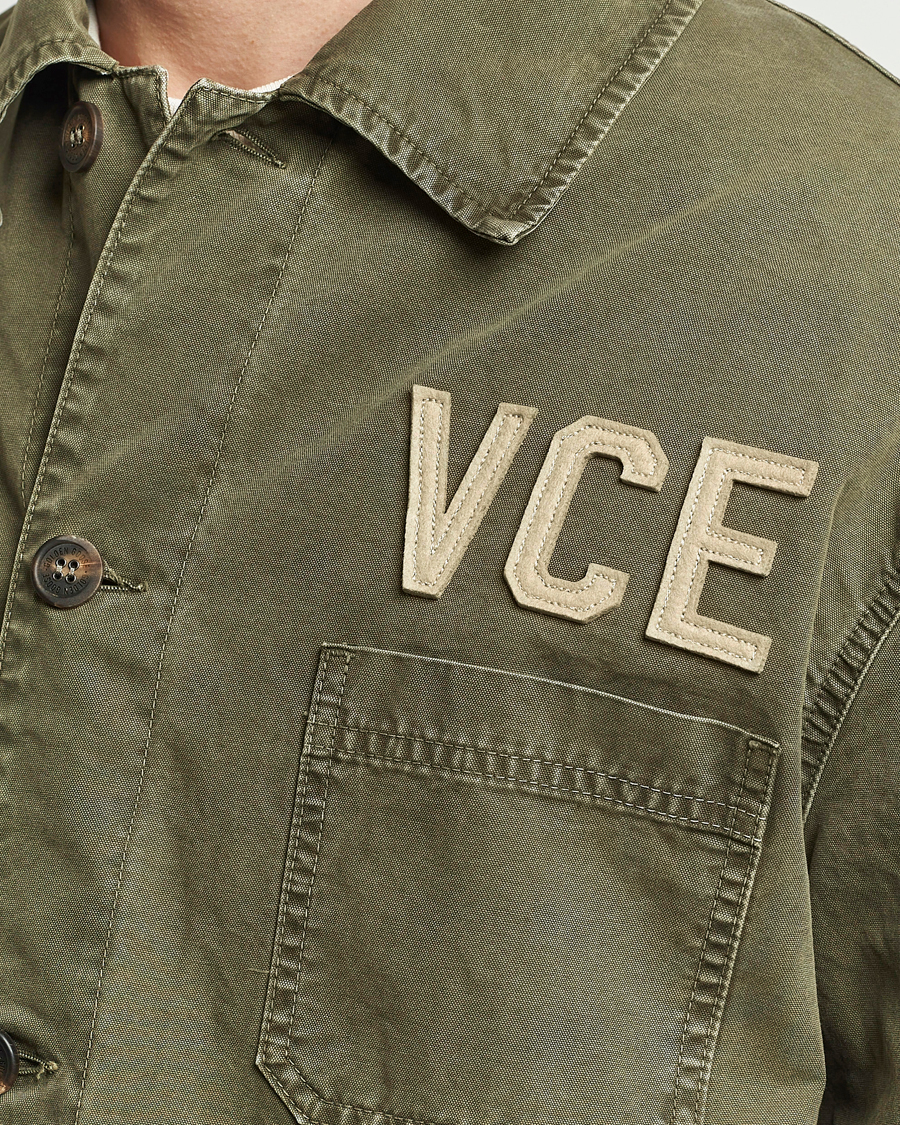 Heren | Jassen | Golden Goose | Deluxe Brand Garment Dyed Work Shirt Military Green