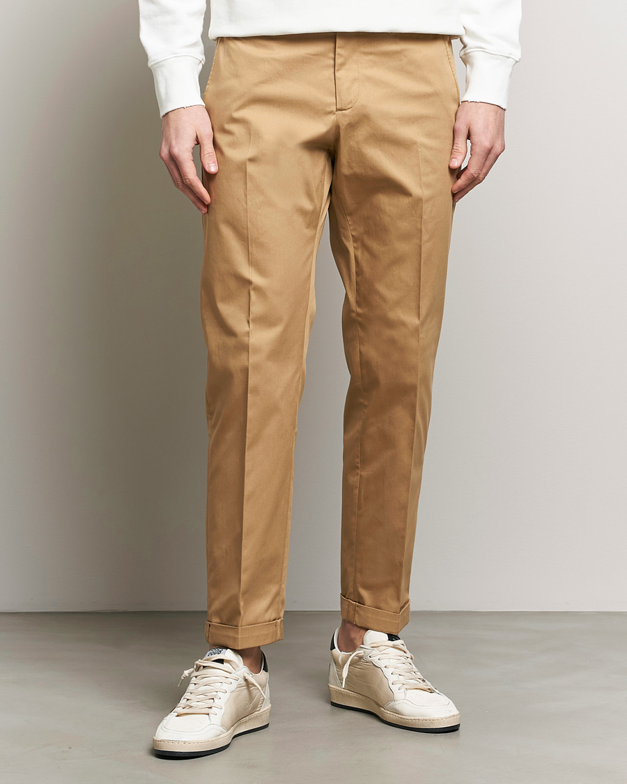 Heren |  | Golden Goose | Deluxe Brand Comfort Cotton Chinos Beige