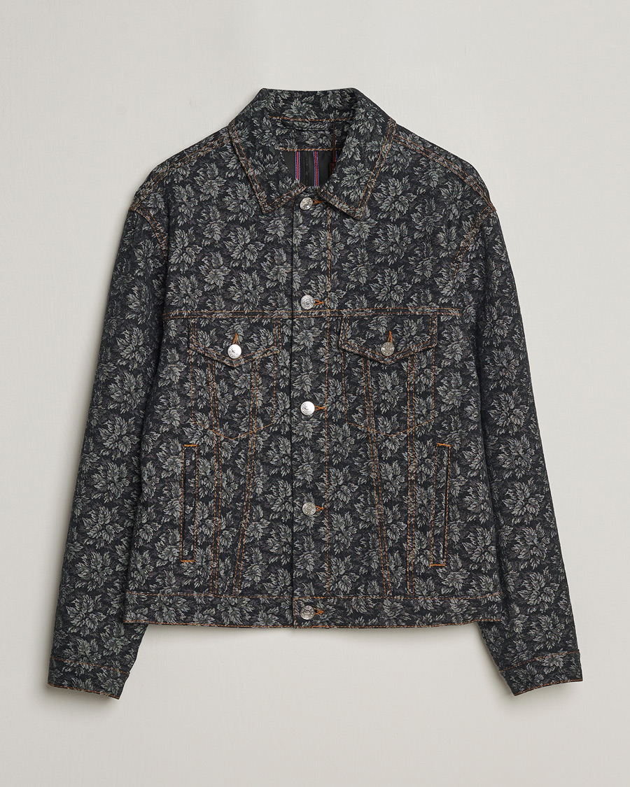 Heren | Jassen | Etro | Jacquard Denim Jacket Dark Blue