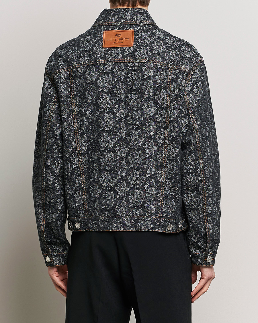 Heren | Jassen | Etro | Jacquard Denim Jacket Dark Blue