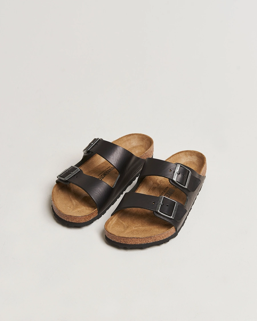Men | Sandals & Slides | BIRKENSTOCK | Arizona Classic Footbed Vintage Wood Black