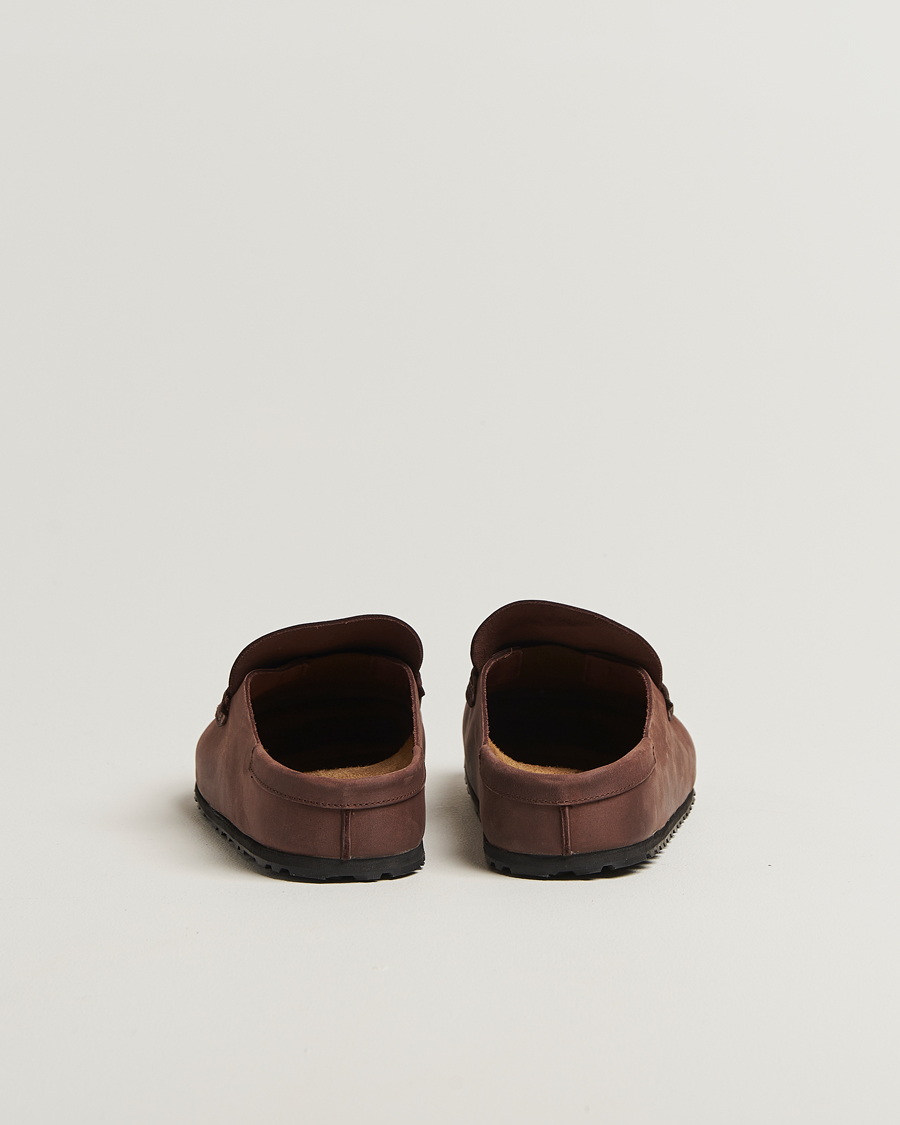 Heren | Sandalen slides | BIRKENSTOCK | Naples Habana Oiled Leather