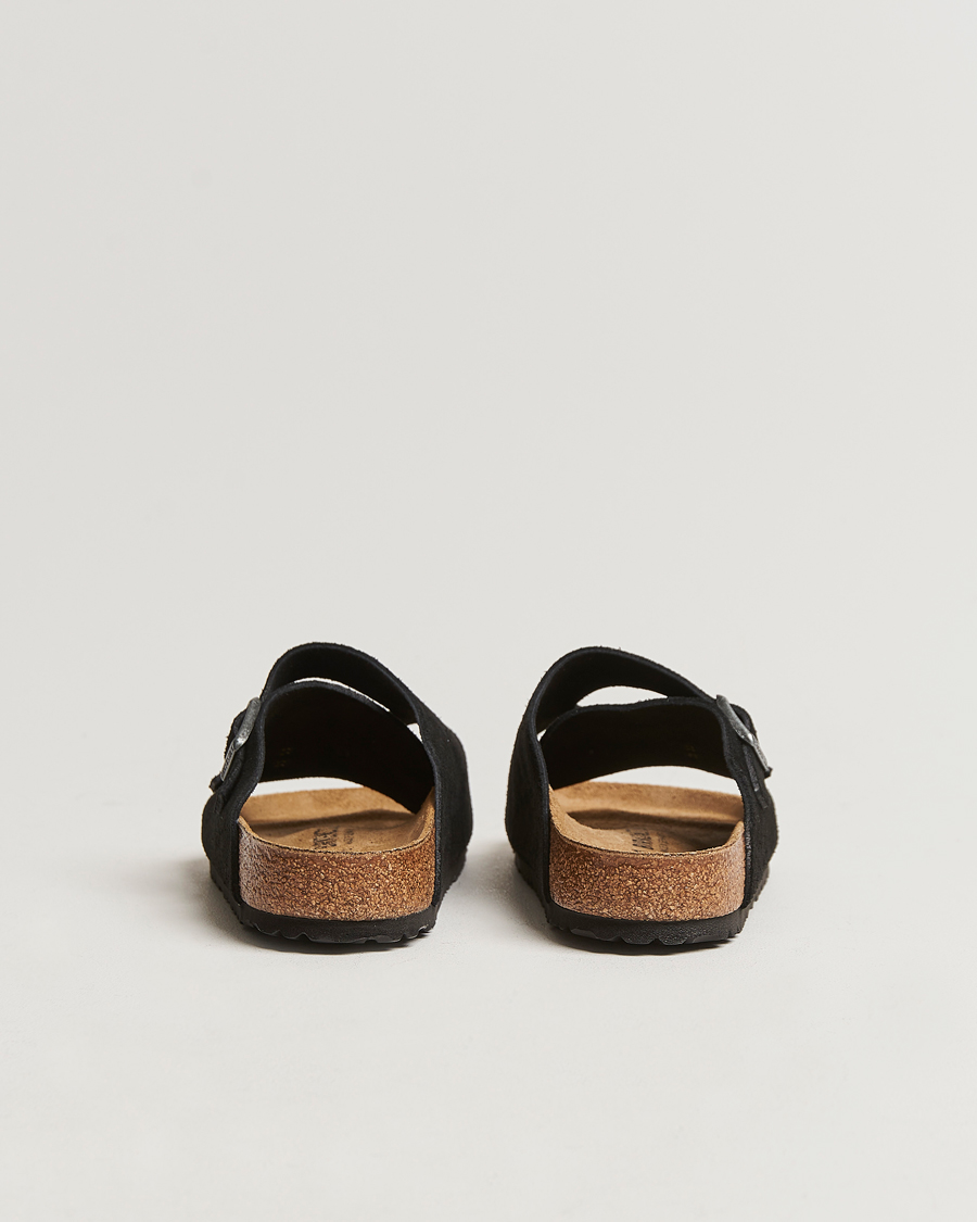 Heren | BIRKENSTOCK Zürich Black Suede | BIRKENSTOCK | Zürich Black Suede