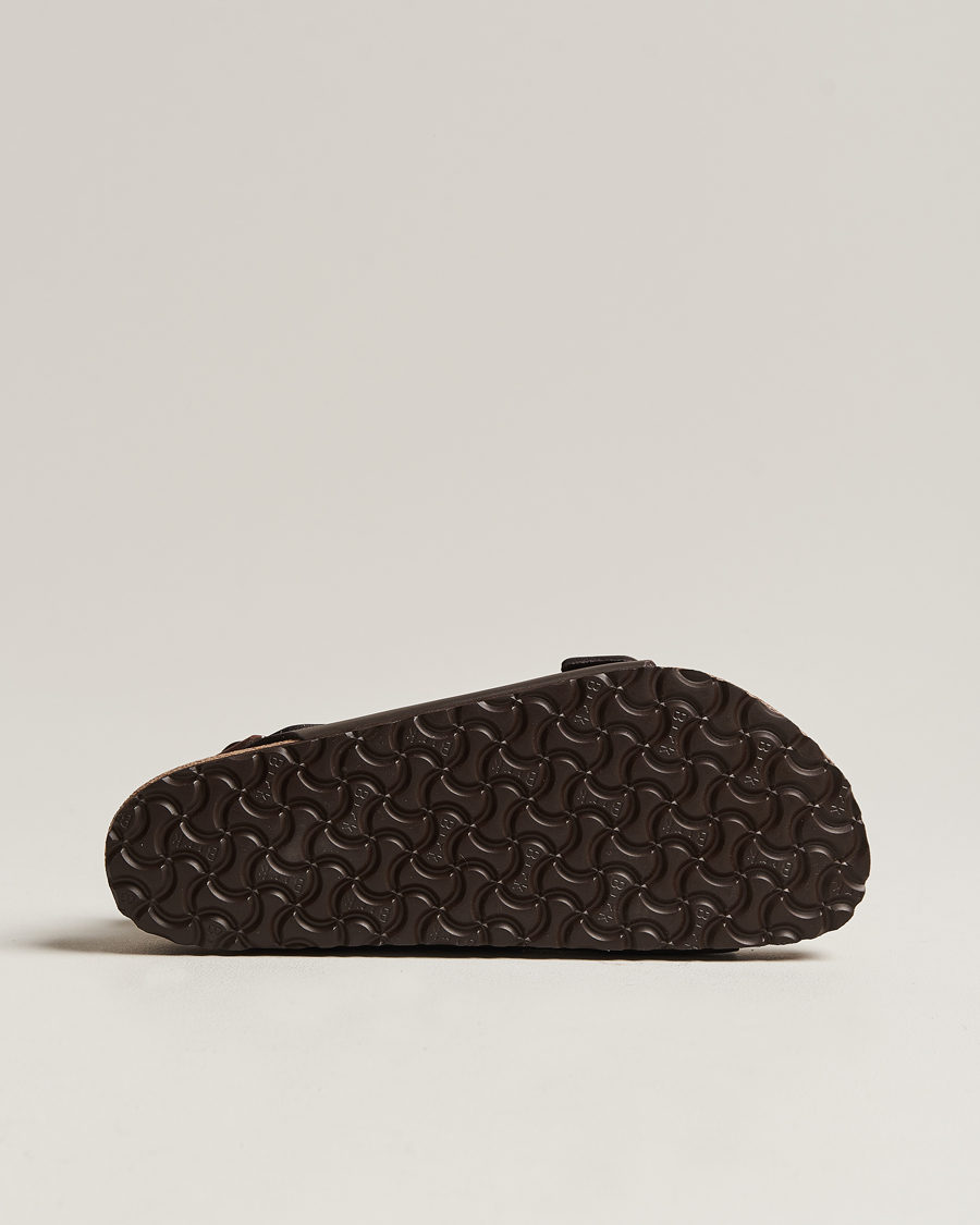 Heren | Sandalen slides | BIRKENSTOCK | Milano Classic Footbed Dark Brown Leather