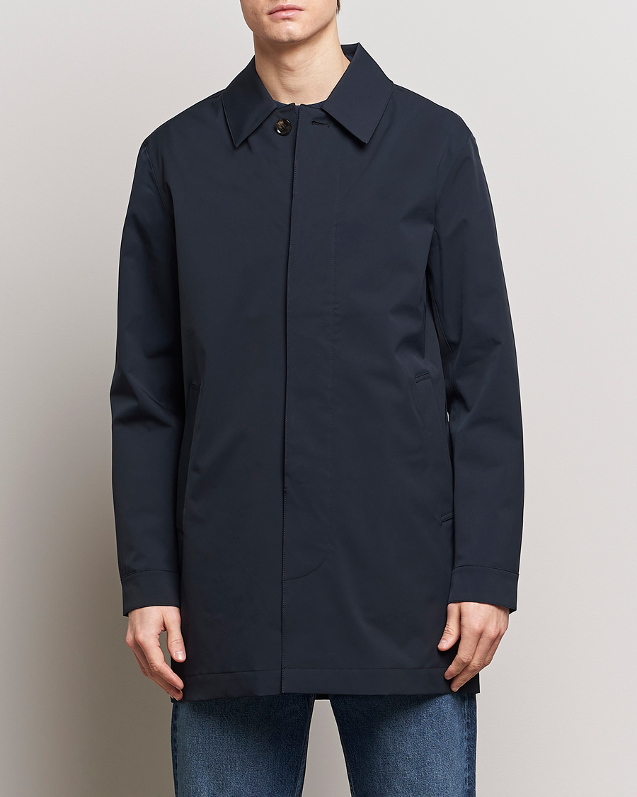Heren | Jassen | NN07 | Kim Waterproof Car Coat Navy Blue