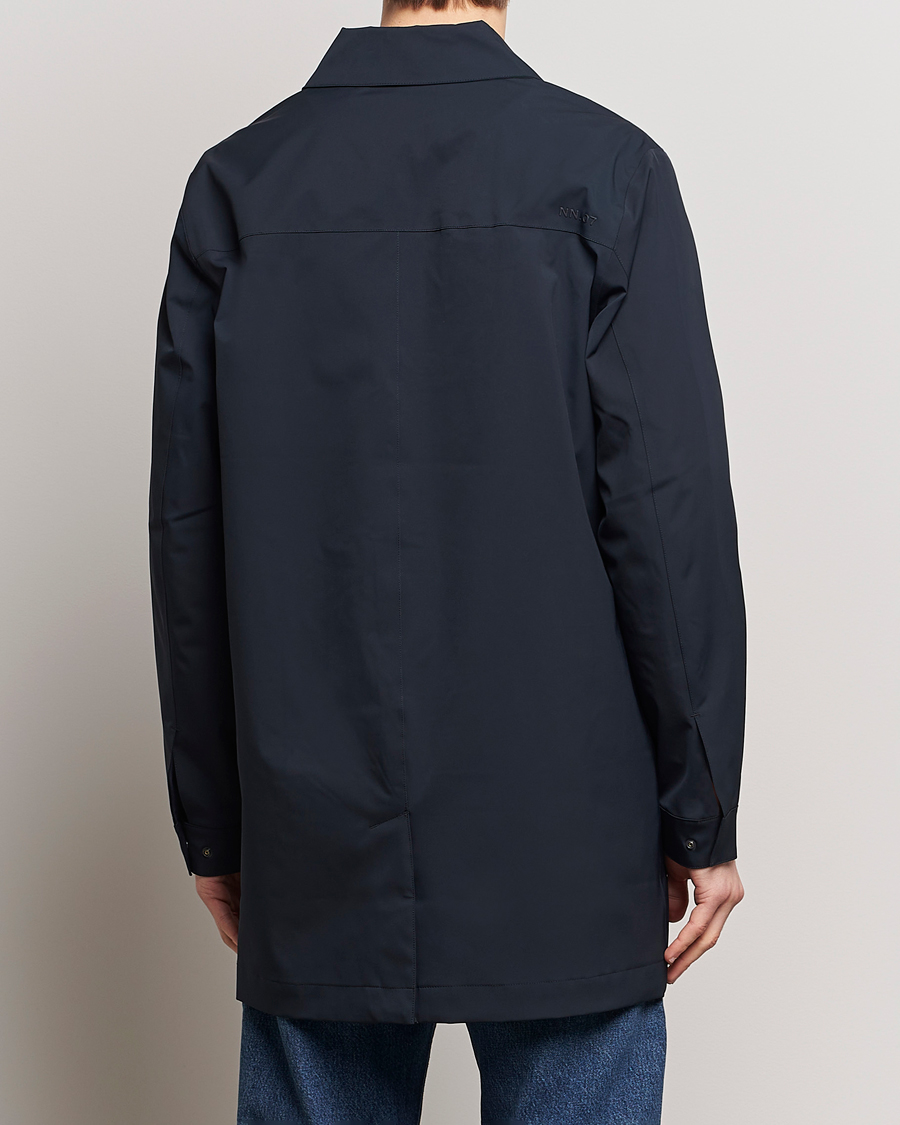 Heren | Jassen | NN07 | Kim Waterproof Car Coat Navy Blue