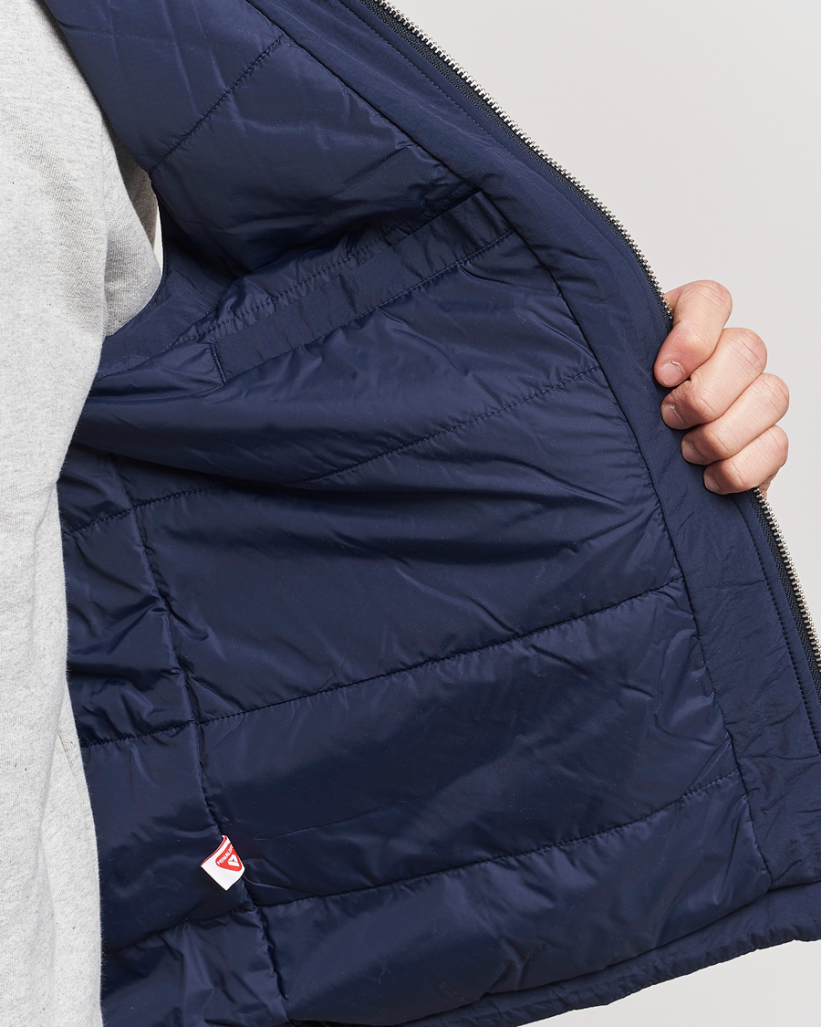 Heren | Jassen | NN07 | Zack Recycled Vest Navy Blue