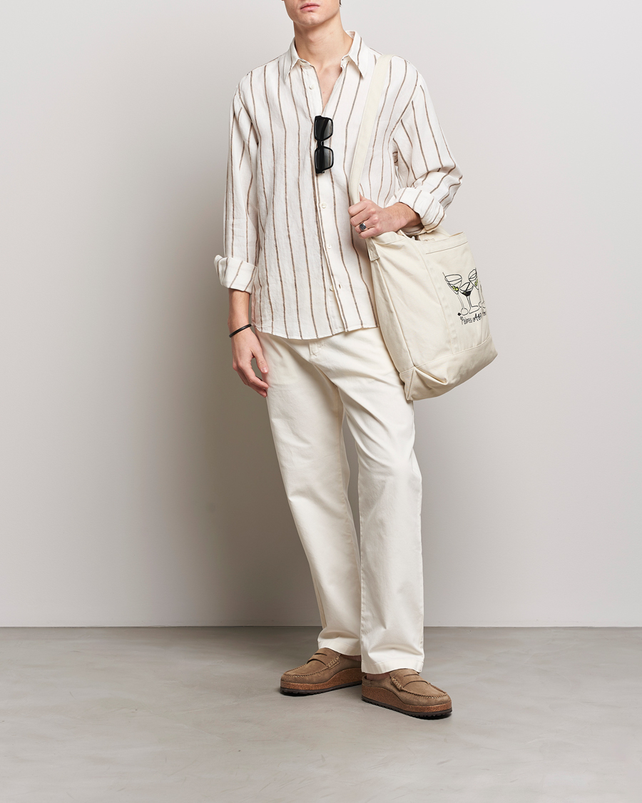 Heren | Broeken | NN07 | Alex Workwear Pants Off White
