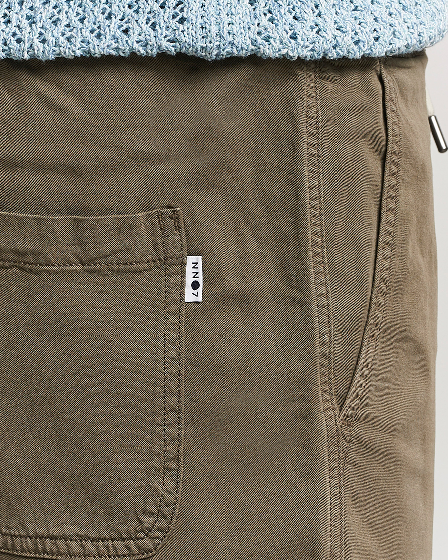 Heren | Korte broek | NN07 | Gregor Tencel Drawstring Shorts Clay