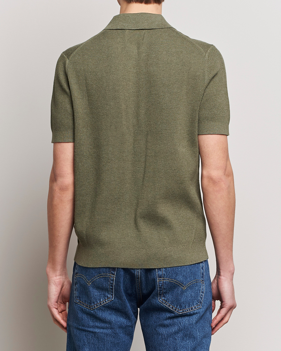 Heren | Polo's | NN07 | Hansie Zip Polo Capers Green