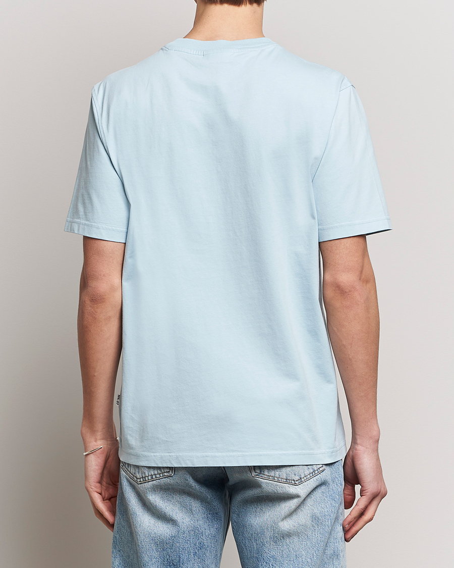 Heren | T-shirts | NN07 | Adam Pima Crew Neck T-Shirt Winter Sky