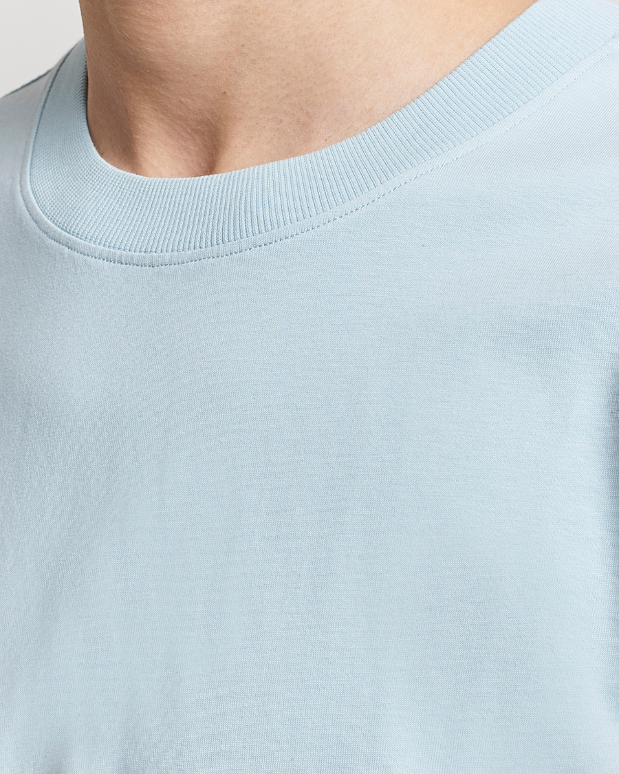 Heren | T-shirts | NN07 | Adam Pima Crew Neck T-Shirt Winter Sky