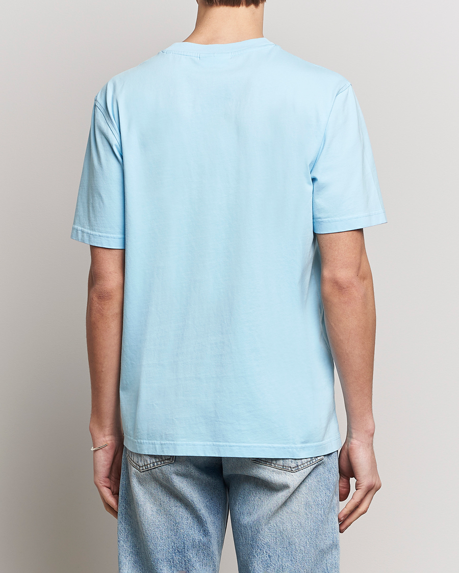 Heren | T-shirts | NN07 | Adam Printed Crew Neck T-Shirt Polar Wind