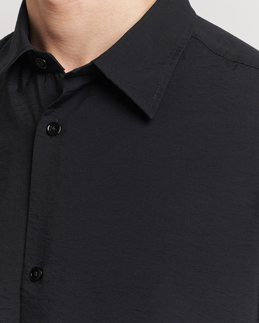 Heren | Overhemden | NN07 | Freddy Structured Shirt Black