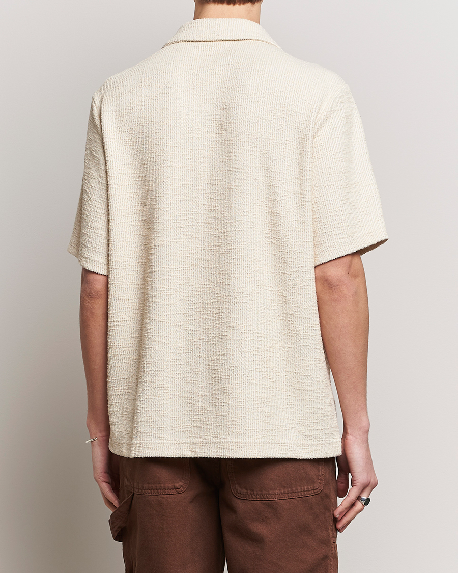 Heren | Overhemden | NN07 | Julio Short Sleeve Shirt Ecru