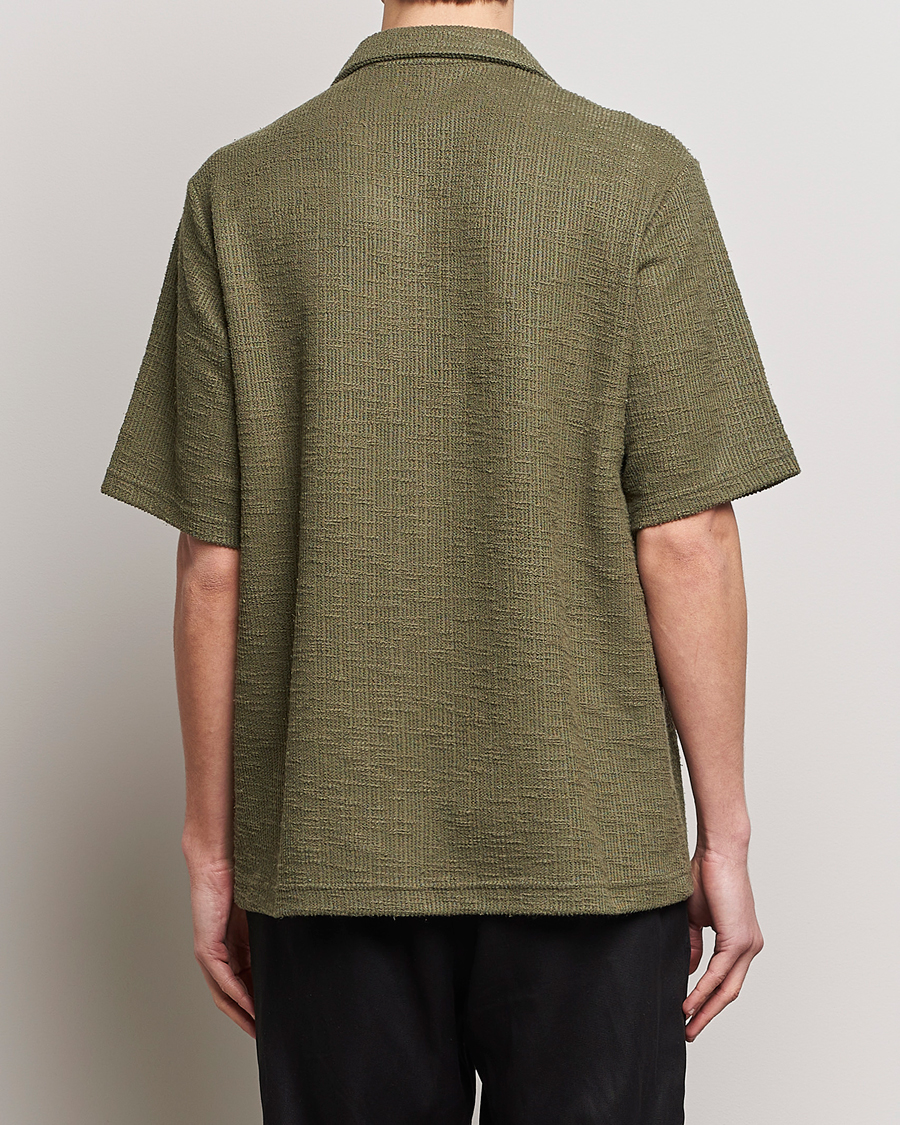 Heren | Overhemden | NN07 | Julio Short Sleeve Shirt Capers Green