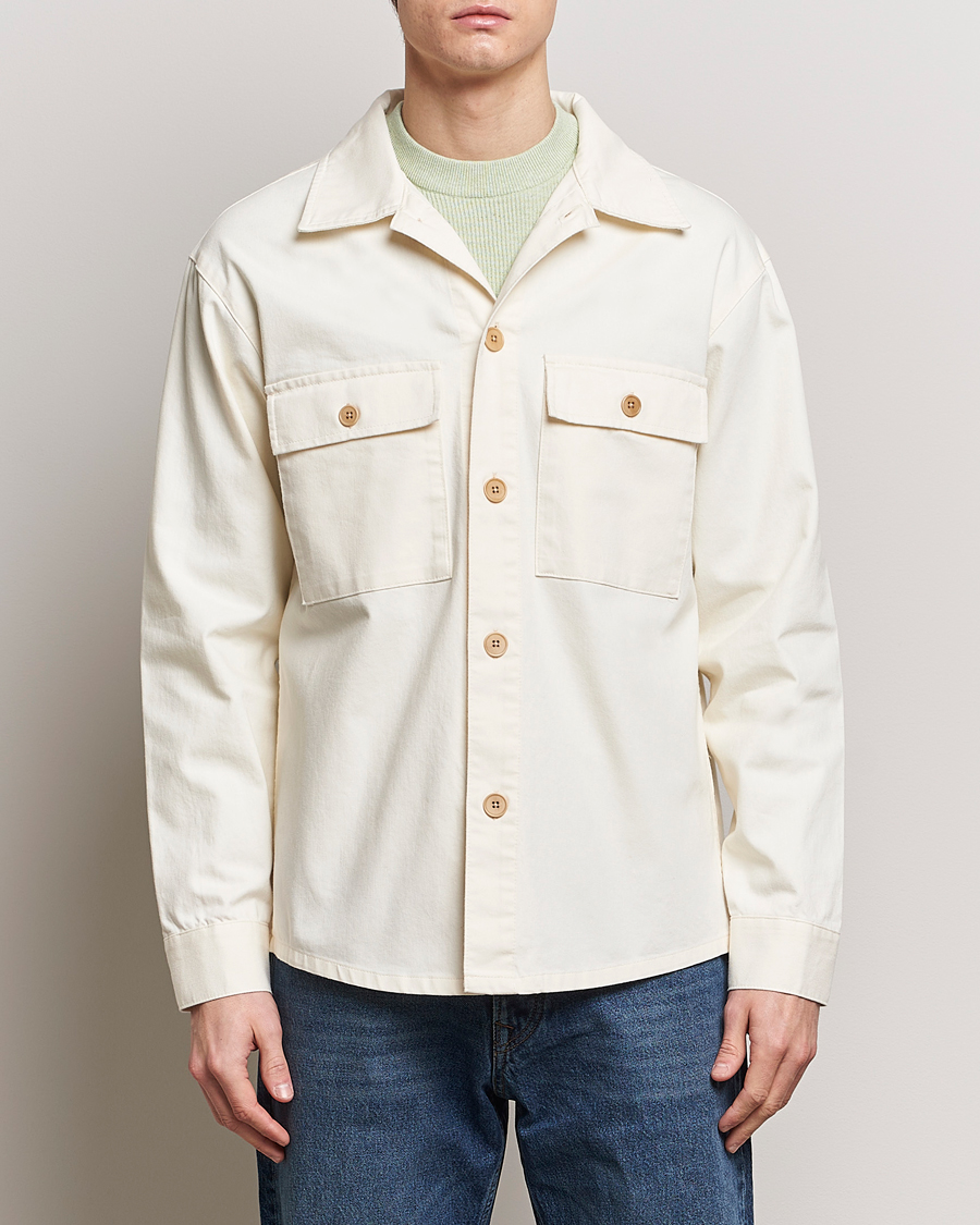 Heren | Hedendaagse jassen | NN07 | Roger Workwear Jacket Off White
