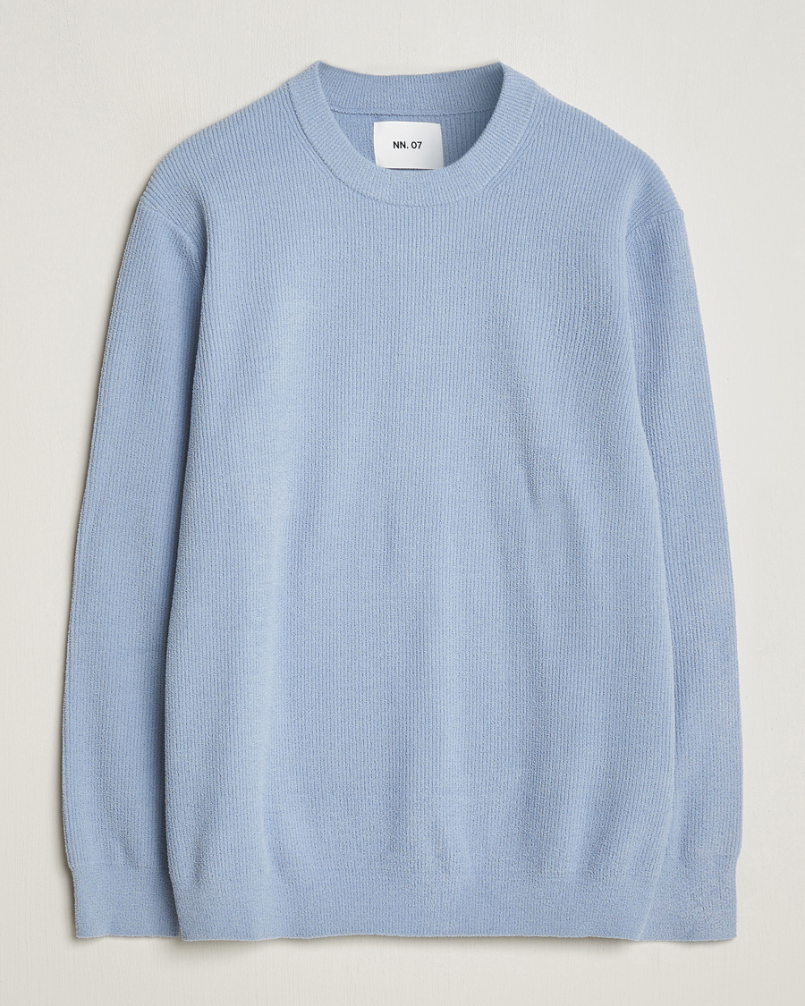 Heren | Truien | NN07 | Danny Knitted Sweater Ashley Blue