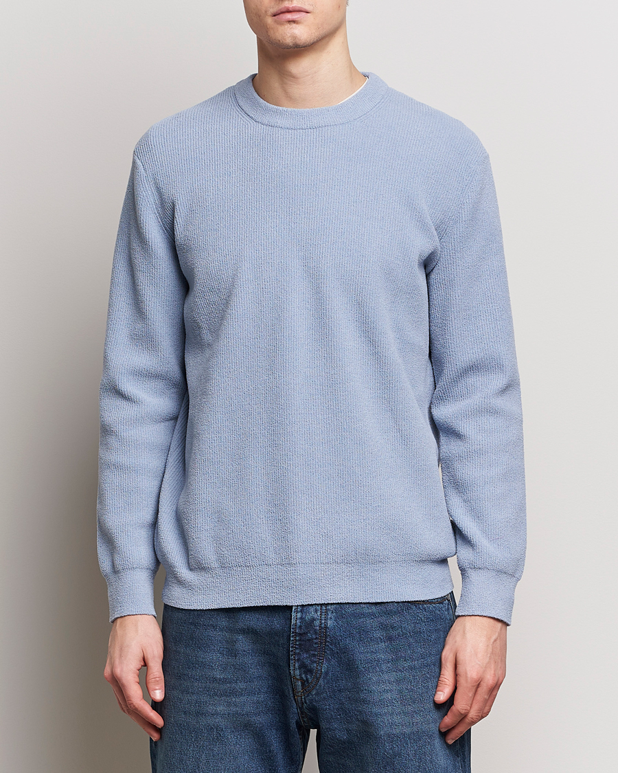 Heren | Gebreide truien | NN07 | Danny Knitted Sweater Ashley Blue