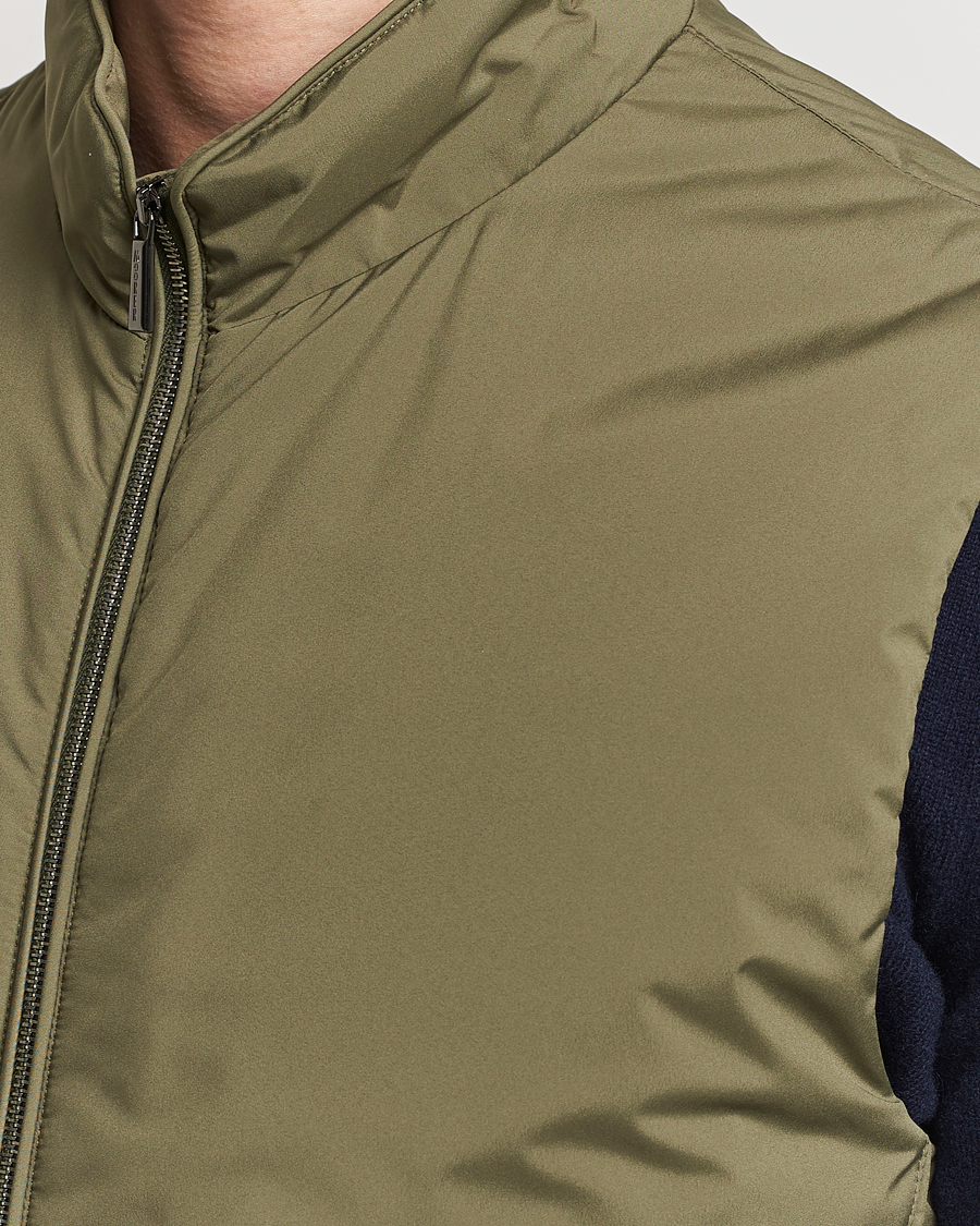 Heren | Jassen | MooRER | Senio Padded Vest Green