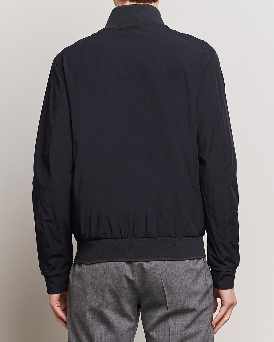 Heren | Jassen | MooRER | Water Repellent Stretch Jacket Navy