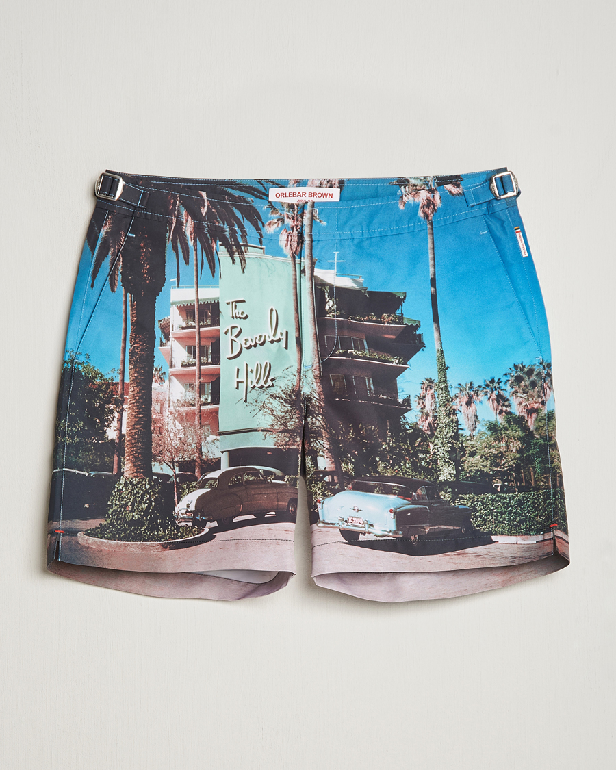 Heren | Zwembroek | Orlebar Brown | Bulldog Photographic Swimshorts Beverly Hills