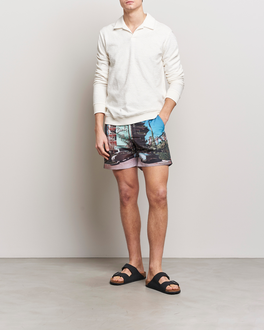 Heren | Zwembroek | Orlebar Brown | Bulldog Photographic Swimshorts Beverly Hills