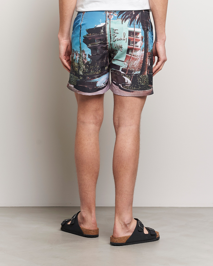 Heren | Zwembroek | Orlebar Brown | Bulldog Photographic Swimshorts Beverly Hills