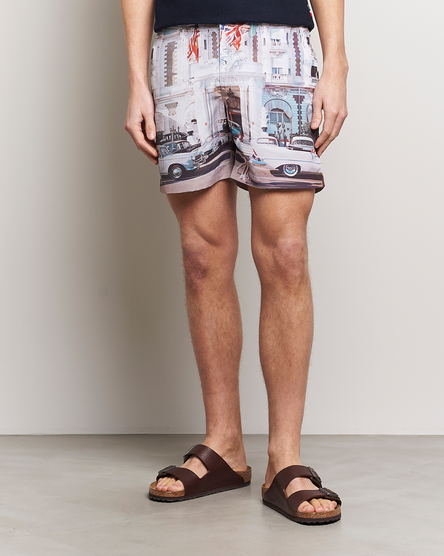 Heren |  | Orlebar Brown | Bulldog Photographic Swimshorts Carlton Cannes