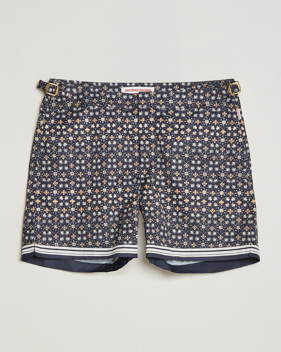 Heren | Zwembroek | Orlebar Brown | Bulldog Fiore Swimshorts Night Iris