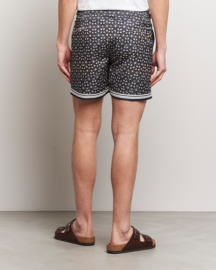Heren | Zwembroek | Orlebar Brown | Bulldog Fiore Swimshorts Night Iris