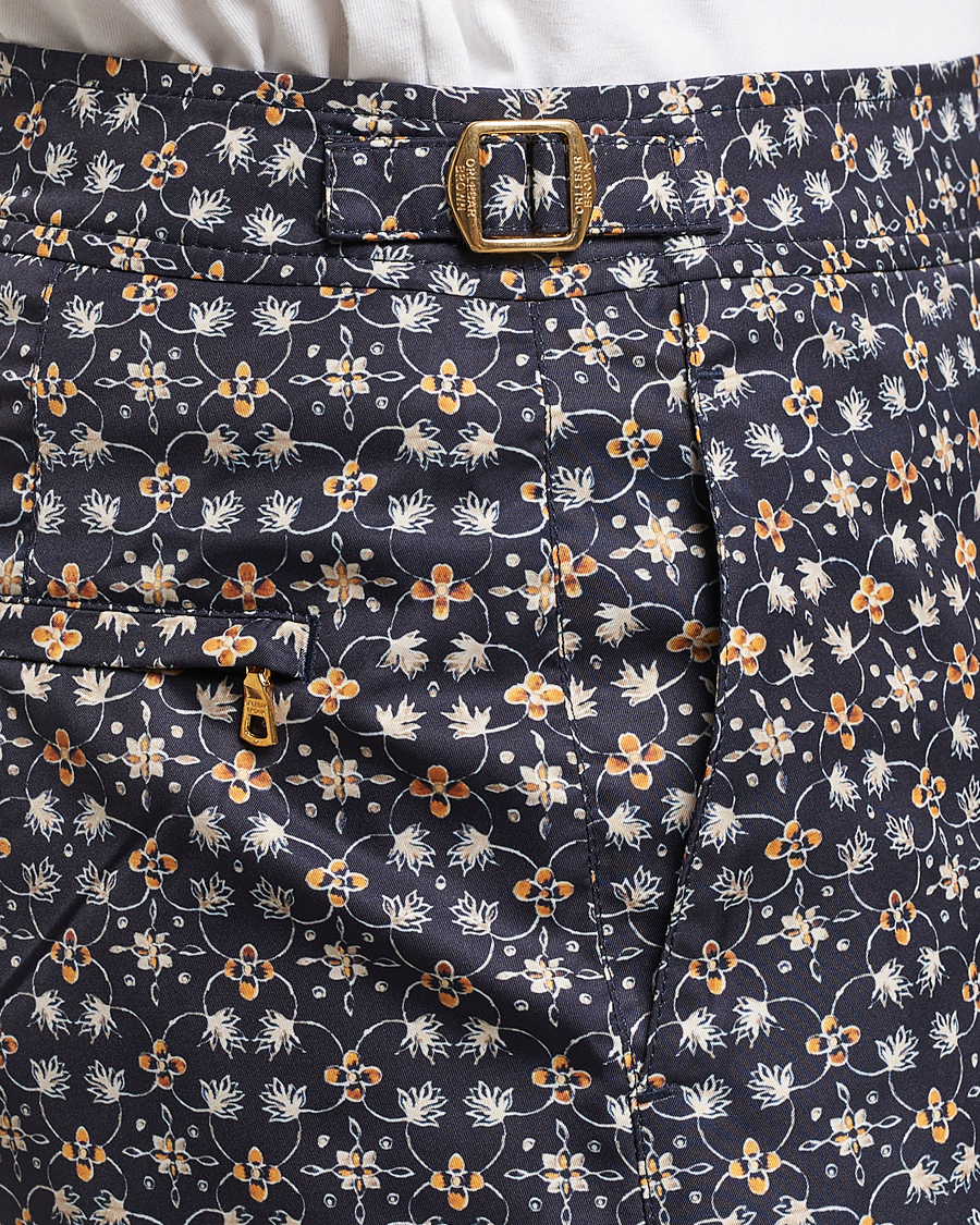 Heren | Zwembroek | Orlebar Brown | Bulldog Fiore Swimshorts Night Iris