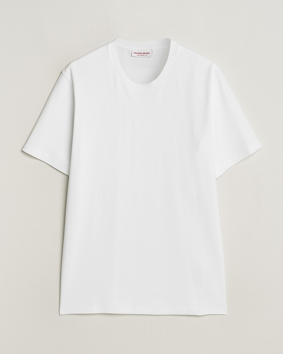 Heren | T-shirts | Orlebar Brown | Deckard Heavy T-Shirt White