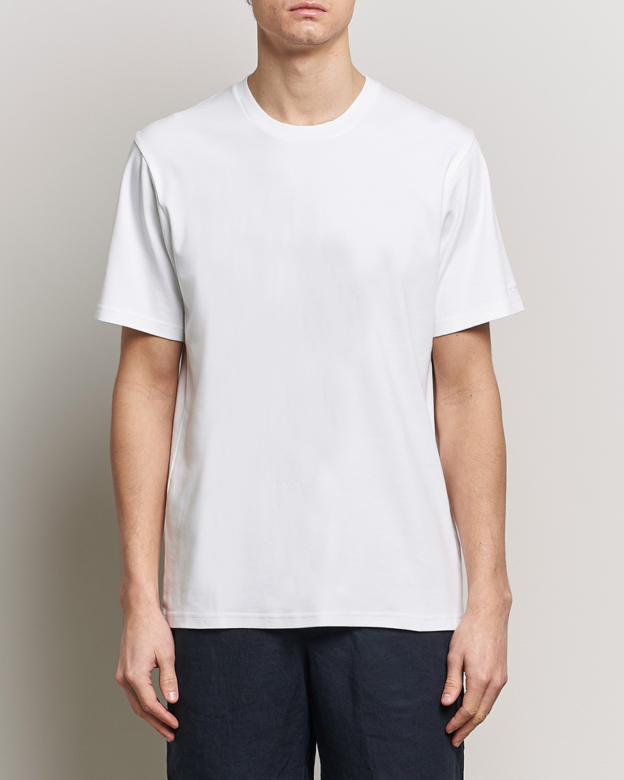 Heren | T-shirts met korte mouwen | Orlebar Brown | Deckard Heavy T-Shirt White