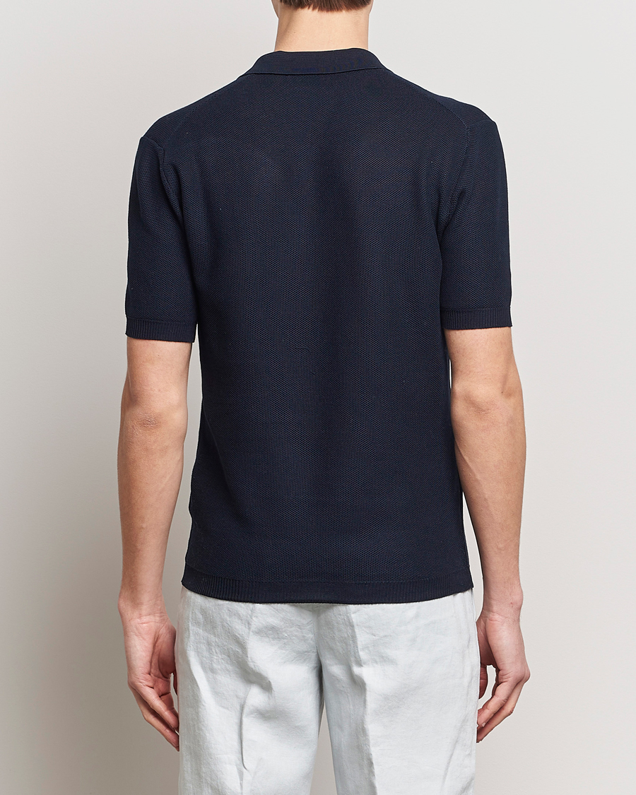 Heren | Polo's | Orlebar Brown | Maranon Knitted Polo Night Iris