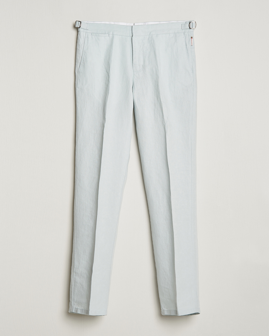Heren | Broeken | Orlebar Brown | Griffon Linen Trousers White Jade