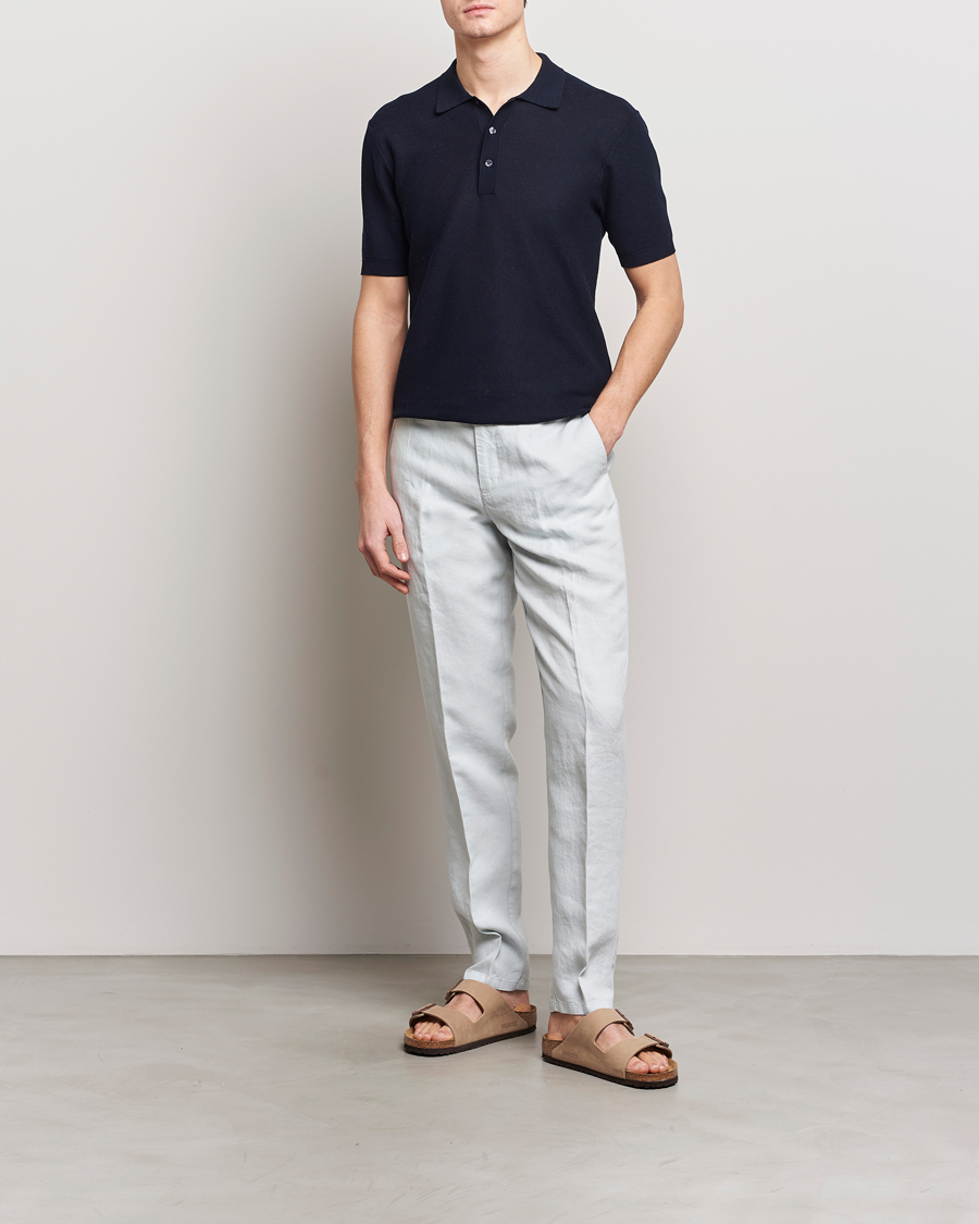 Heren | Broeken | Orlebar Brown | Griffon Linen Trousers White Jade
