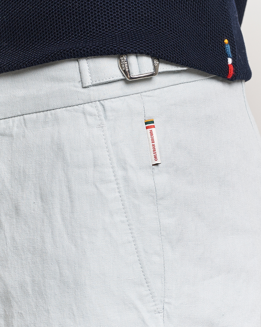 Heren | Broeken | Orlebar Brown | Griffon Linen Trousers White Jade
