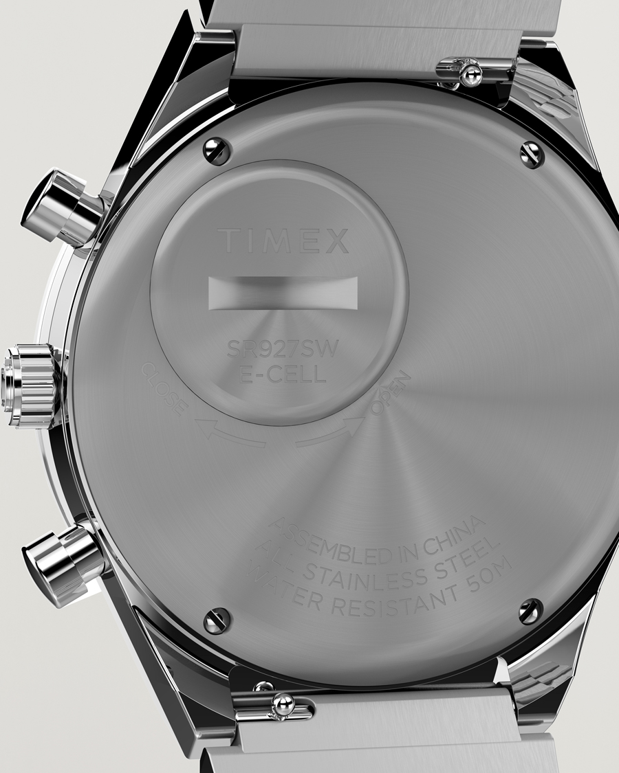 Heren | Timex Q Timex Chronograph 40mm White Dial | Timex | Q Chronograph 40mm White Dial