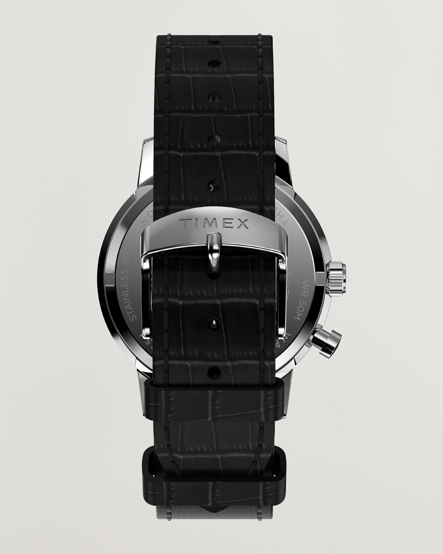 Heren | Timex Marlin Moon Phase Quartz 40mm Blue Dial | Timex | Marlin Moon Phase Quartz 40mm Blue Dial