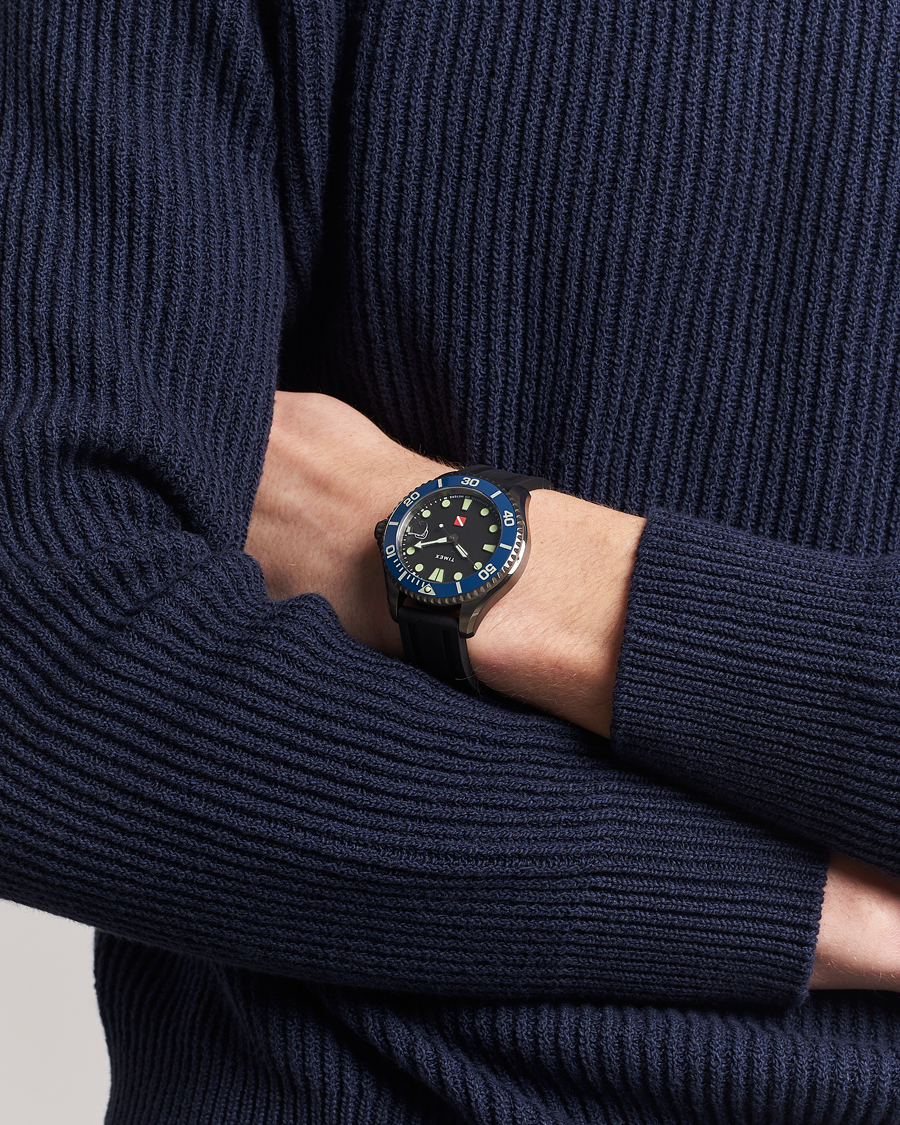 Heren | Timex Deep Water Tiburón Automatic 44mm Black Dial | Timex | Deep Water Tiburón Automatic 44mm Black Dial