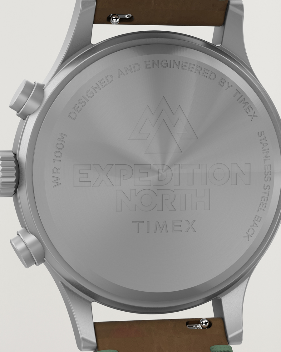 Heren | Timex Expedition North Sierra Chronograph 42mm Green Dial | Timex | Expedition North Sierra Chronograph 42mm Green Dial