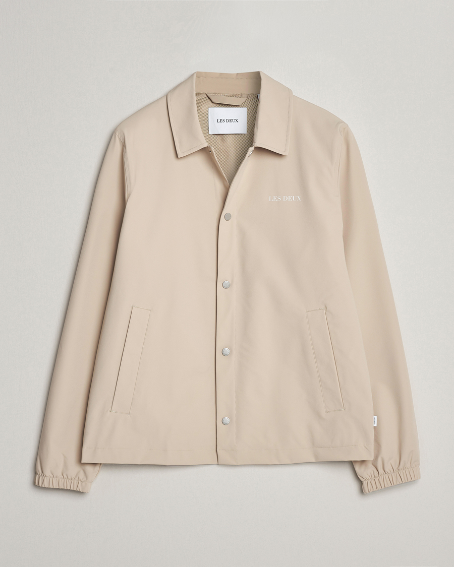 Heren | Jassen | LES DEUX | Idris Coach Jacket Light Desert