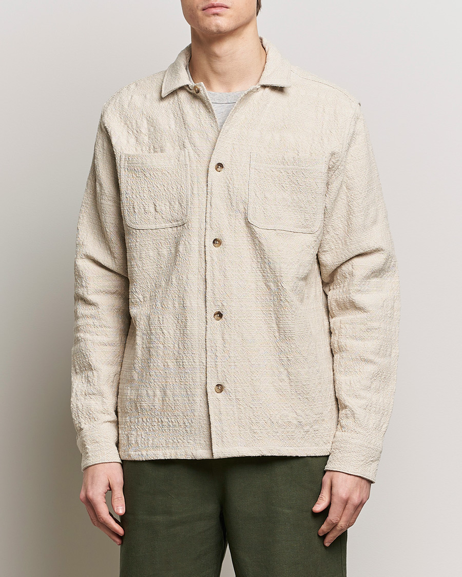 Heren | Shirt jassen | LES DEUX | Isaac Overshirt Ivory