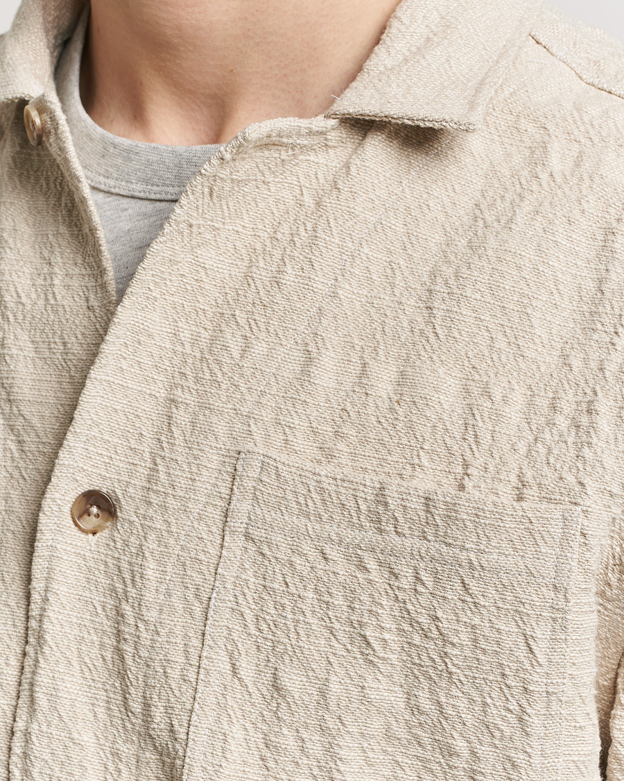 Heren | Overhemden | LES DEUX | Isaac Overshirt Ivory